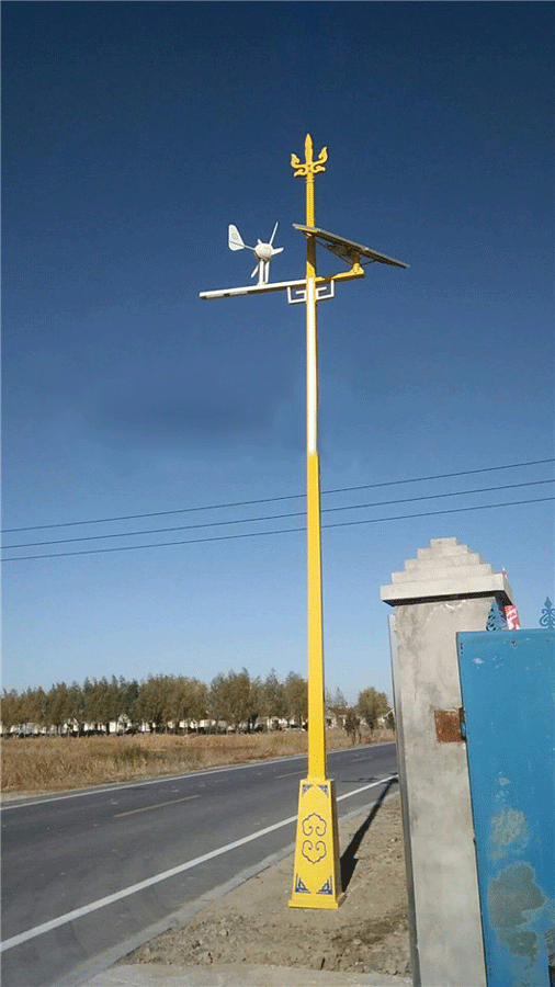 【工程案例】：吉林长春―350套风光互补太阳能安装完毕！