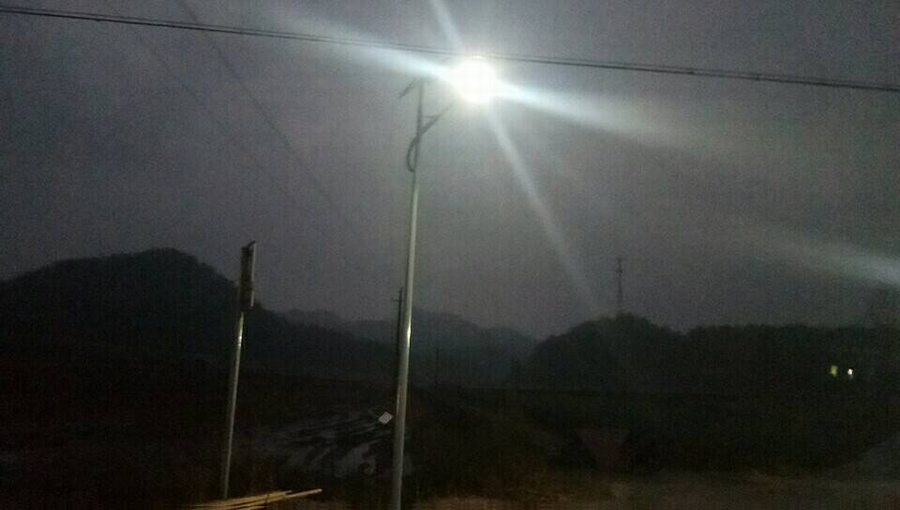 【工程案例】：浙江江山―180套6米新农村太阳能路灯